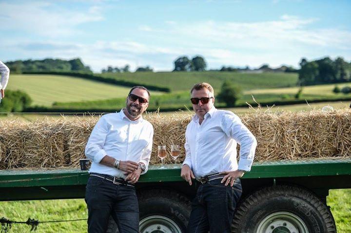 Jolyon and his partner at Shoyswell Cottage