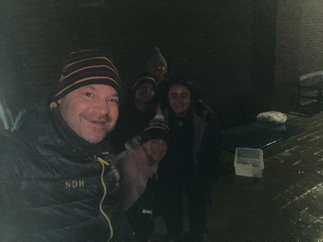 The Haileybury Society London Sleepout in support of Arm in Arm