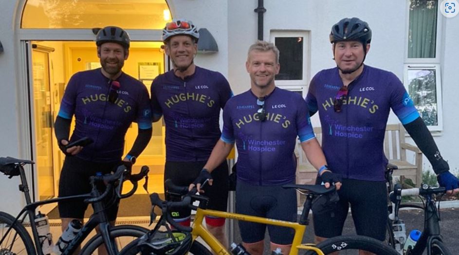 Team of cyclists raising money Bone Cancer Charity for the late Old Haileyburian Hugh Freeland