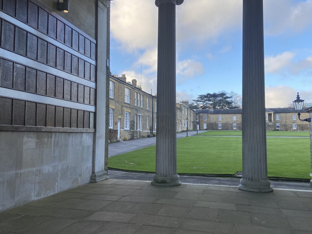 View onto Quad at Haileybury