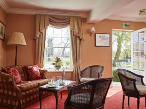 image of interior of Corse Lawn hotel Tewkesbury