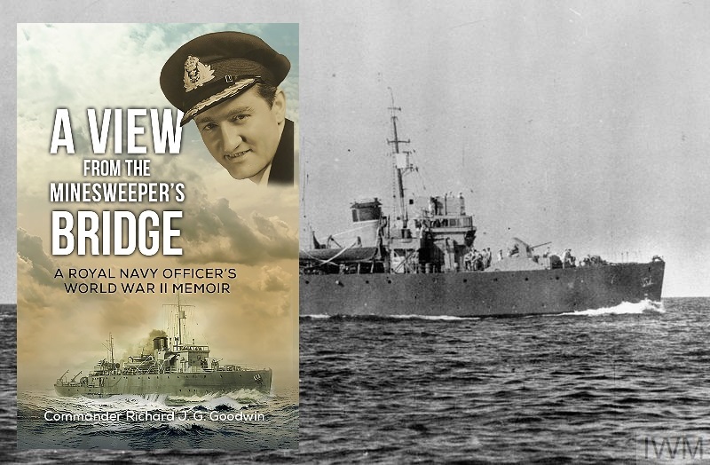 Image of Richard Goodwin's book about his service on minesweepers