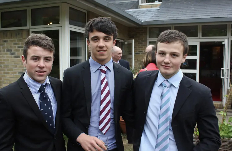 Image of three boys at Haileybury