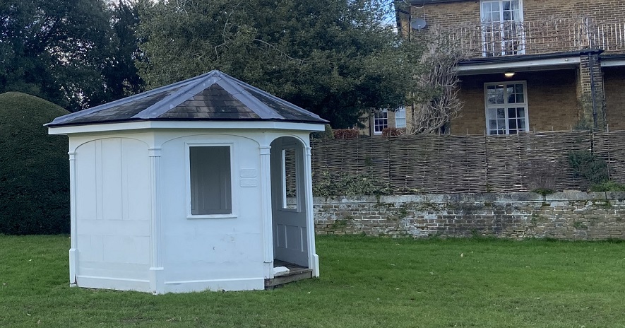 Image of Malthus Hut at Haileybury