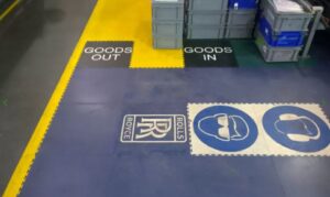 Image of Ecotile flooring producd by James Gedye