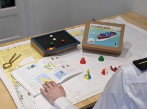 Image of student using Lightship Learning package