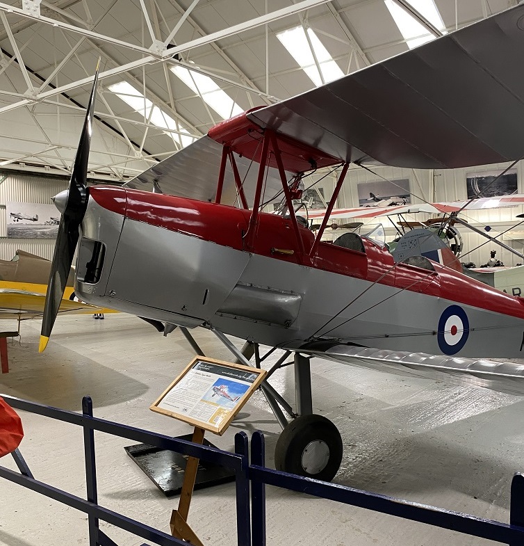 Image of DH Tiger Moth at Shuttleworth