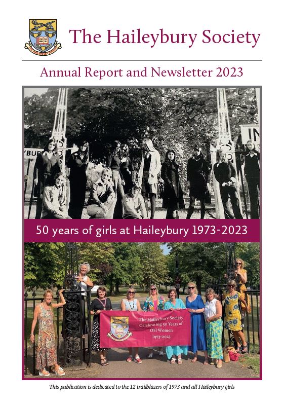 Large image of Haileybury Society Annual Report.