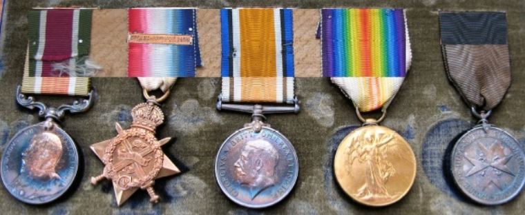 Medals of Captain Barry Hartwell