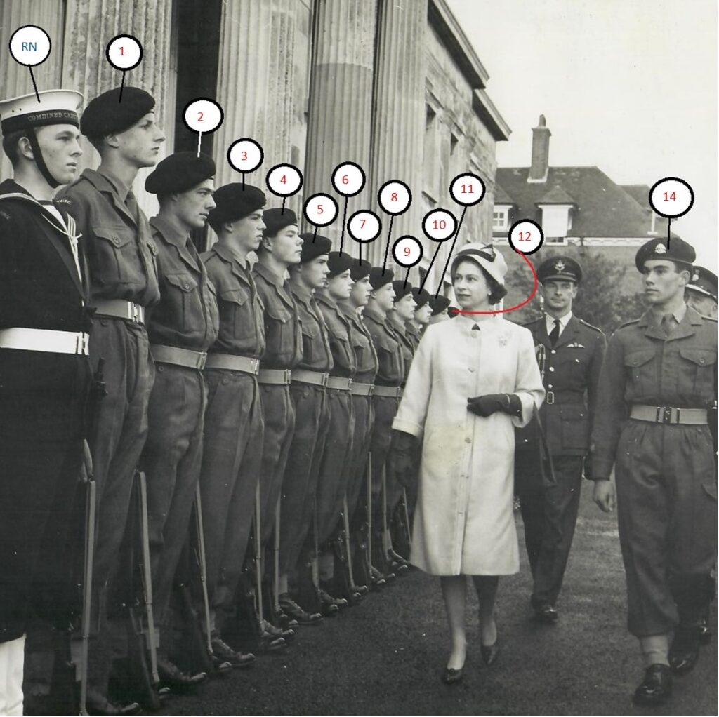 Queen inspects Haileybury boys on parade