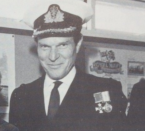 Captain David Pentreath, RN, CBE, DSO (A 49)