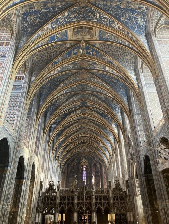 Interior of Albi Cathedral