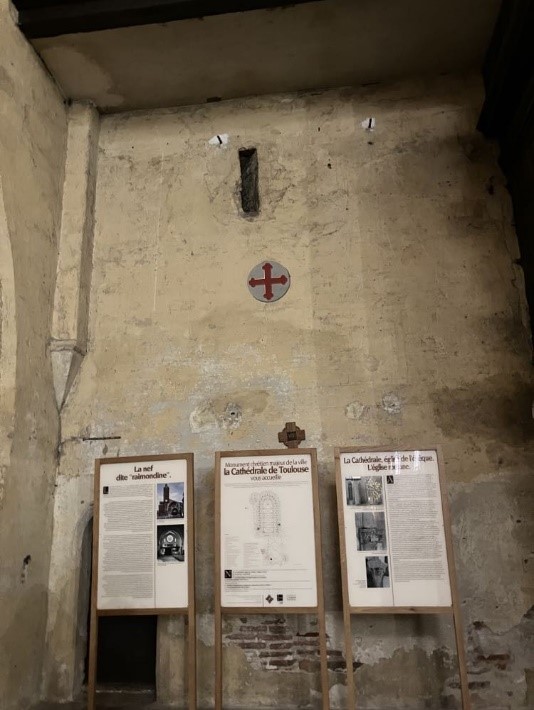 Wall painting, Cathedral of Toulouse