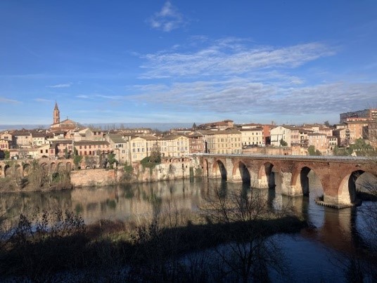 view over the River Tarn, Albi