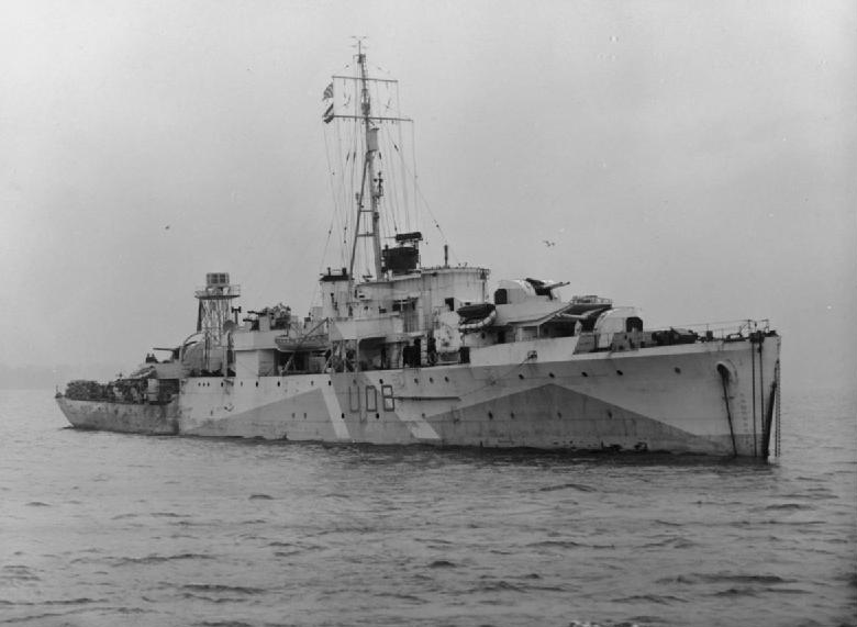 HMS Woodpecker during WW2